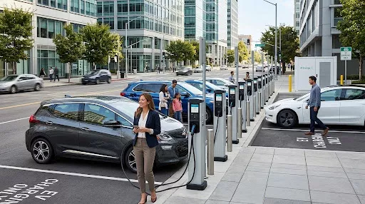 EV infrastructure for efficient fleet performance