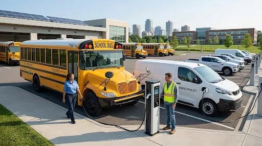 Municipal EV fleet funding